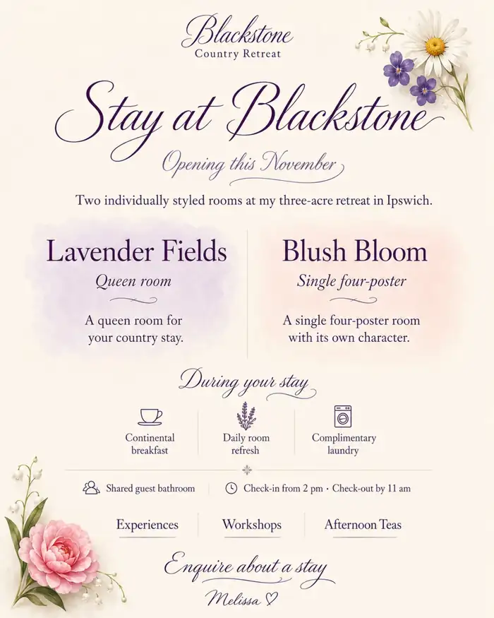 Stay at Blackstone